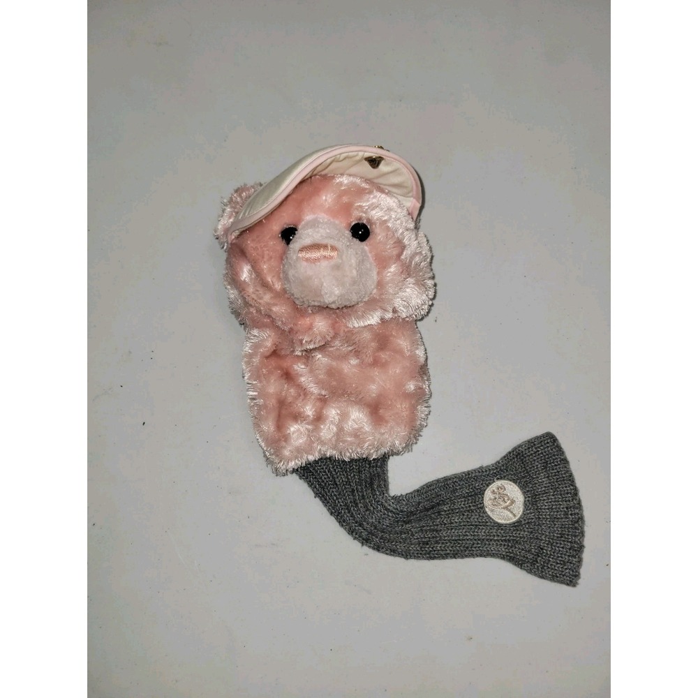 Pink Bear Plush‎ Golf Club Cover Gund Life Breast Cancer